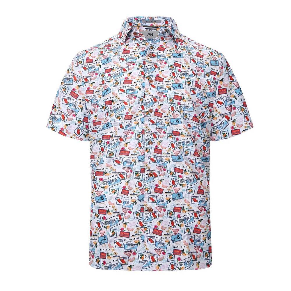 NEW AMERICAN HERITAGE men's performance shirt in kapalua